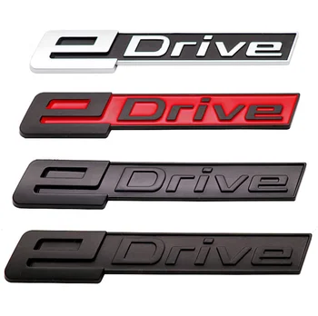 3D ABS Логотип eDrive Автомобильный Задний Багажник, Крыло, Эмблема, Значок, Наклейка, Автостайлинг Для BMW eDrive 225 i4 i3 i8 X1 X5 530e i01 i12 i15