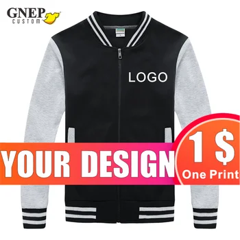 GNEP Модная куртка на молнии с Пользовательским логотипом, Модная бейсбольная форма, дизайн, Индивидуальный бренд, Повседневная толстовка с принтом, текст