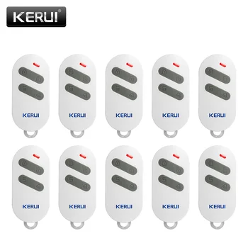 KERUI RC532 Беспроводной Пульт Дистанционного Управления Пластиковый брелок 4 ключа Только для нашей домашней охранной сигнализации Wifi/PSTN/GSM
