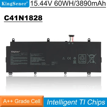 KingSener C41N1828 Аккумулятор Для Ноутбука ASUS ROG Zephyrus S GX531GW GX531GV GX531GWR GX531GX GX531GXR GX531GV-ES003T 15,44 В 60 Втч