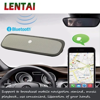 LENTAI 1 комплект Bluetooth Автомобильный Комплект Громкой Связи Беспроводной Динамик Телефона Для Fiat Punto Volkswagen VW Polo Passat B7 B8 Golf 5 6 Tiguan