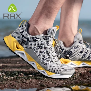 Rax, мужская обувь для водных видов спорта, быстросохнущая дышащая обувь для рыбалки, женская противоскользящая водная обувь с полиуретановой стелькой, походная обувь