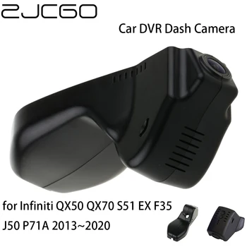 Автомобильный Видеорегистратор Регистратор Dash Cam Камера Wifi Цифровой Видеомагнитофон для Infiniti QX50 QX70 S51 EX F35 J50 P71A 2013 ~ 2020