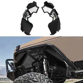 Алюминиевая Вспышка Переднего внутреннего крыла для Jeep Wrangler JK 2007-2017 J256