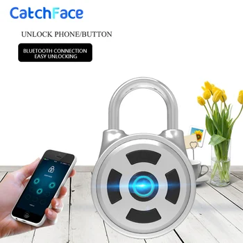 Водонепроницаемый Bluetooth Smart Lock без ключа, защита от вора, приложение для IOS Android, замок для управления сумкой, Конбинет, электронная клавиатура, навесной замок