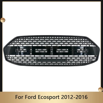 Для Ford Ecosport 2012 2013 2014 2015 2016 Сотовая передняя средняя гоночная решетка Высококачественная сетка из АБС-пластика с буквенной сеткой