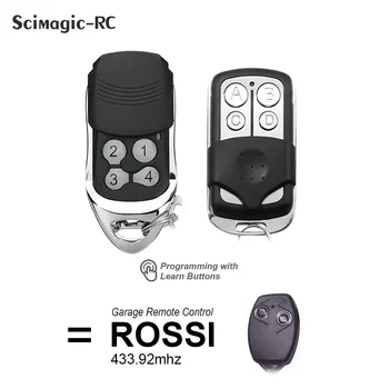 Для ROSSI Универсальный Пульт Дистанционного Управления Гаражными Воротами 433 МГц 2 Стиля Клонирования Дистанционного Открывания Ворот Replicator Controlle remoto clone ROSSI