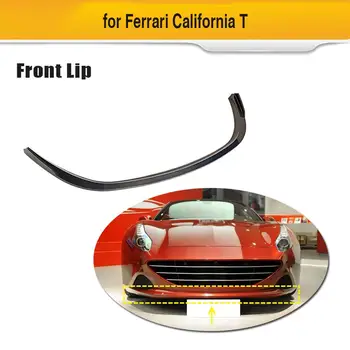 Для разветвителей переднего бампера автомобиля California T Для Ferrari California T 2015-2018, автомобильный спойлер из углеродного волокна