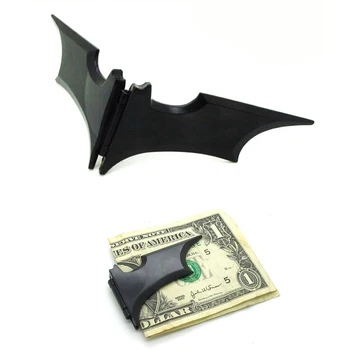 Зажим для денег EDC Bat, Открытый Портативный карманный инструмент для зажима банкнот, Металлический кошелек из нержавеющей стали, инструмент для экстренного выживания