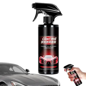 Керамический спрей для покрытия автомобиля, Керамическая краска, Герметик, Керамический спрей, Гидрофобная формула И УФ-защитный воск для автомобиля, также длинный