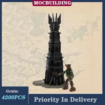 Коллекция MOC UCS Модель башни Pinnacle, строительный блок в сборе, серия знаменитых фильмов, детский подарочный набор