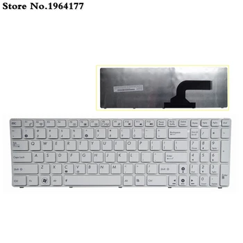 Новая Белая Клавиатура для ноутбука с американской Раскладкой Asus G53SW G53 G53JW G53SX G53J G53S