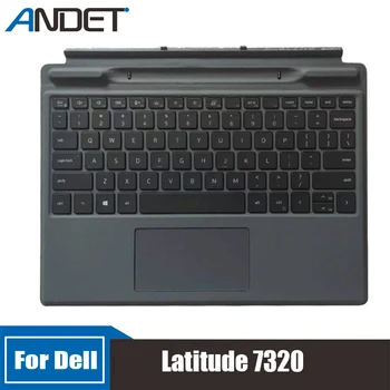 Новая оригинальная портативная внешняя док-клавиатура Dell Latitude 7320, Съемная магнитная клавиатура для планшета K19M 2-в-1