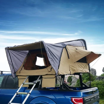 Новая уличная водонепроницаемая палатка для кемпинга на крыше, жесткая оболочка, автомобильная палатка на крыше