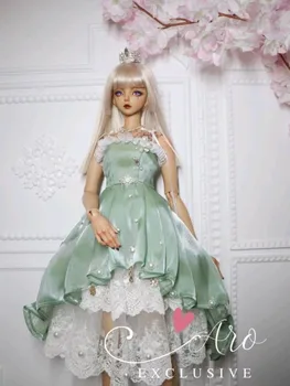Оригинальное платье куклы BJD для 1/6 1/4 1/3 SD MSD YOSD Кукла Вечернее платье ручной работы Свадебное платье Одежда Аксессуары для кукол