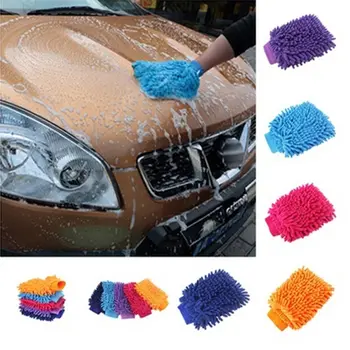 Перчатка для мытья автомобиля из ультратонкого волокна Синель Антозоан Из микрофибры, Перчатки для мытья мотоциклов, Чистящие средства, кисточки для чистки