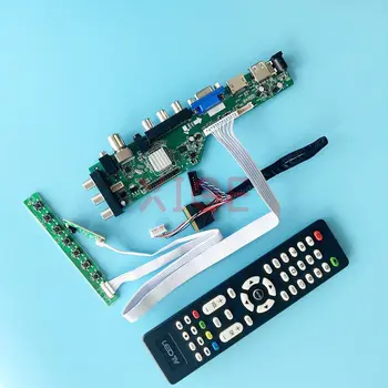 Плата контроллера драйвера Подходит для N116B6 N116BGE DIY Kit DVB Цифровой сигнал 1366 * 768 USB + DHMI + VGA + 2AV 40-Контактный LVDS Дисплей ноутбука 11,6 