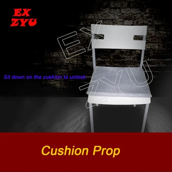 подушка-опора для комнаты побега сядьте на стул с подушкой, чтобы разблокировать прижимную опору escape game chamber room EX ZYU