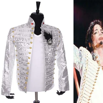 Редкое вечернее платье в стиле панк-рок, Классический английский стиль, История костюма Майкла Джексона, Куртка ручной работы для фанатов, Лучший подарок