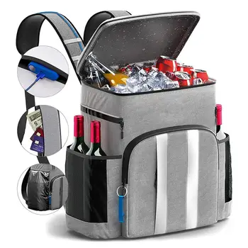 Рюкзак-холодильник 20л, изолированный рюкзак, кулеры, легкий герметичный рюкзак для мужчин, женщин, Походов, кемпинга, сумки для пикника