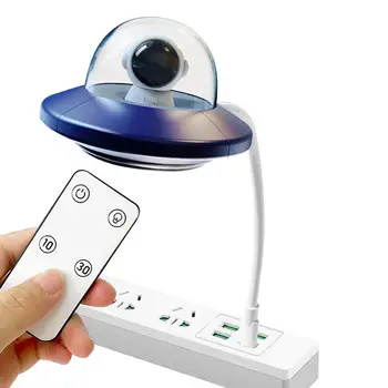 Светодиодная настольная лампа Портативный USB-штекер Настольная лампа с 3 Лампами Дистанционного Управления с регулируемой Яркостью Защита глаз для спальни Кабинета прикроватного чтения
