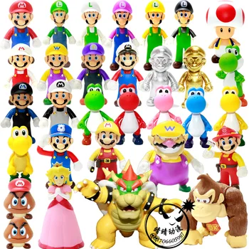 Супер Марио Игрушки Mario bros Луиджи Одиссей Фигурки Mario Bros Фигурки Марио ПВХ Игрушки Фигурки Супер Марио Аниме Фигурка Модель